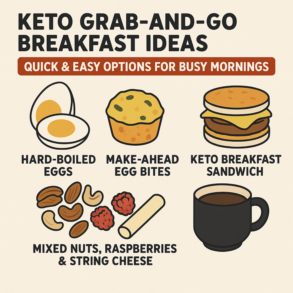 Fueling Your Morning: Easy Keto Breakfasts for On-the-Go!
